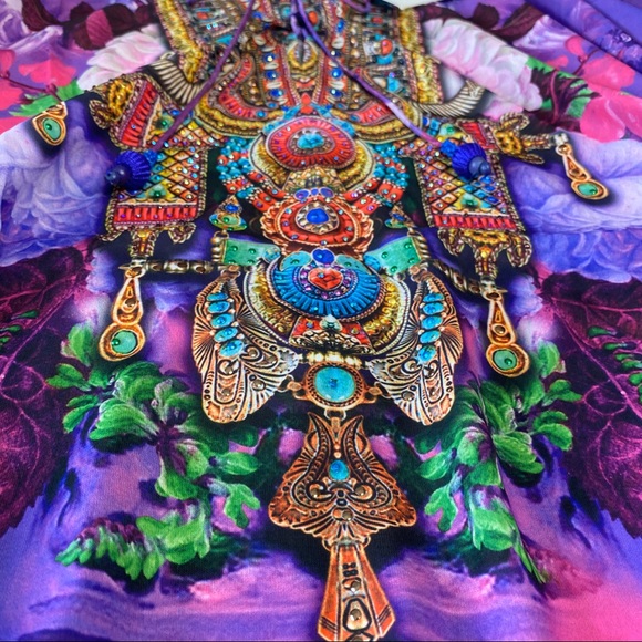 new Shahida Parides ꕥ 4Way Butterfly Kaftan Dress - Picture 11 of 16